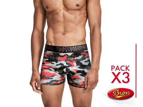 Pack X3 Bóxer Bross Estampado