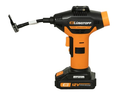 Inflador Inalámbrico Medidor Digital Batería 12v Lusqtoff