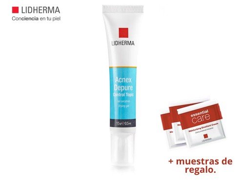 Gel secativo Acnex Depure control topic | Lidherma.