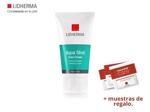 Crema facial hidratante Aqua Shot | Lidherma.