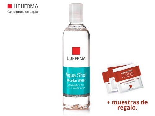 Agua Micelar 3 en 1 Aqua Shot | Lidherma.