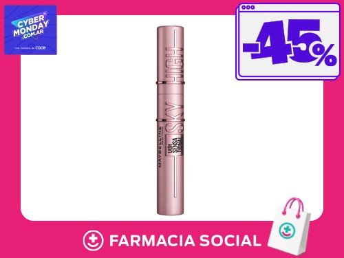 Maybelline Mascara De Pestañas Sky High Very Black Wsh