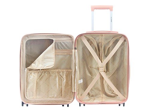 Valija Carry On 20" Reforzada ABS Gold Amayra