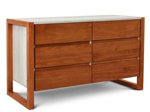 Cómoda para dormitorio Bakú Madera Combinada Espácity