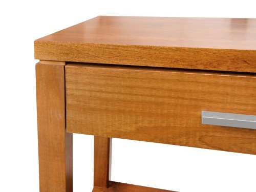Mesa de Luz con cajón Euro Madera Espácity