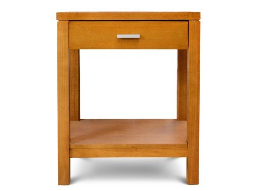 Mesa de Luz con cajón Euro Madera Espácity