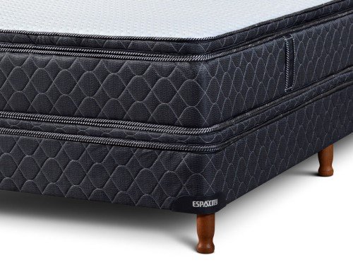 Conjunto Sommier Espuma Emperador 140 x 190 x 34
