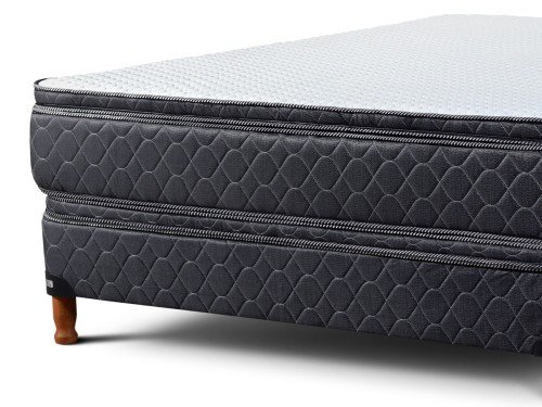 Conjunto Sommier Espuma Emperador 140 x 190 x 34