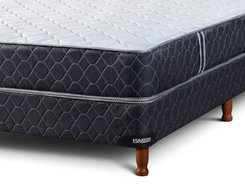 Conjunto Sommier Resortes Design 140 x 190 x 22 Espácity