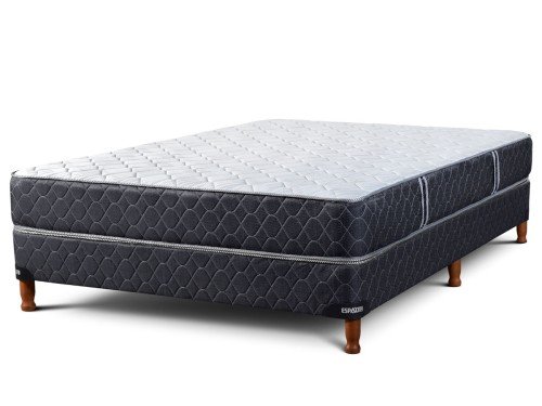Conjunto Sommier Resortes Design 140 x 190 x 22 Espácity