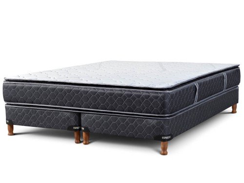 Conjunto Sommier Resortes Resistence 180 x 190 x 30 Espácity