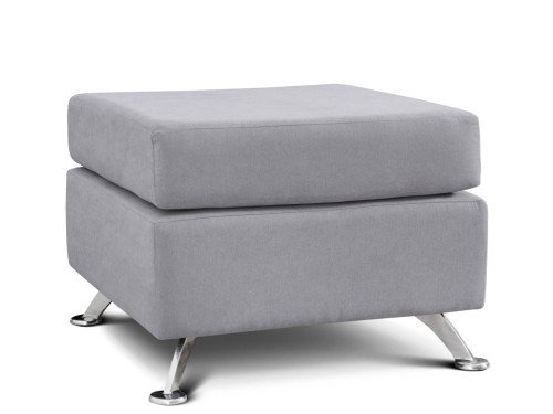 Banqueta con Almohadón Cuadrada Berlín Tapizado Sunny