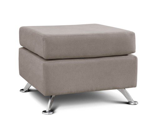 Banqueta con Almohadón Cuadrada Berlín Tapizado Sunny