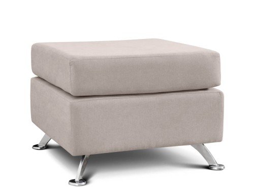 Banqueta con Almohadón Cuadrada Berlín Tapizado Sunny