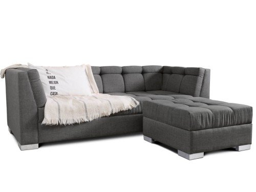 Sillón Tokio 3 cuerpos con Banqueta Tokio Aspen Espácity