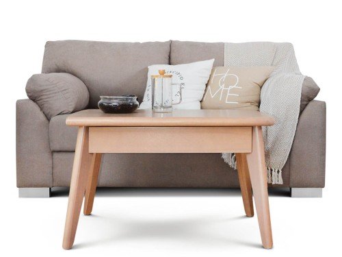 Sillón Tobago 2 Cuerpos con Mesa Centro Docta Espácity