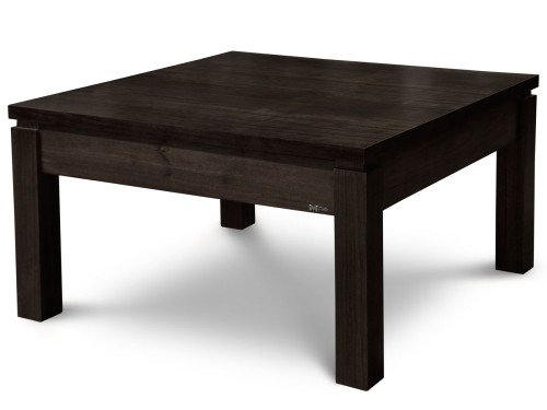 Mesa Centro Cuadrada Euro tapa de madera Espácity