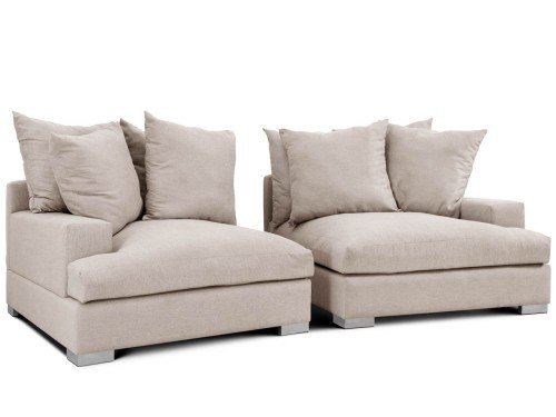 Sillón 2 Cuerpos con Módulos Chicago Tapizado Shot Espácity