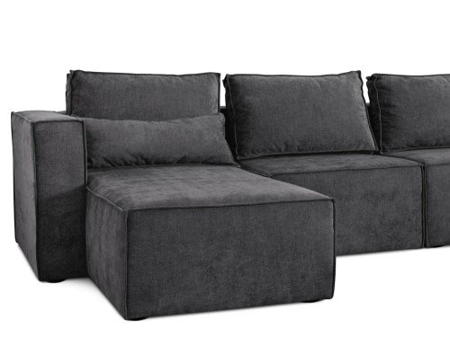 Sillón 3 Cuerpos Toronto Modular Tapizado Million Espácity