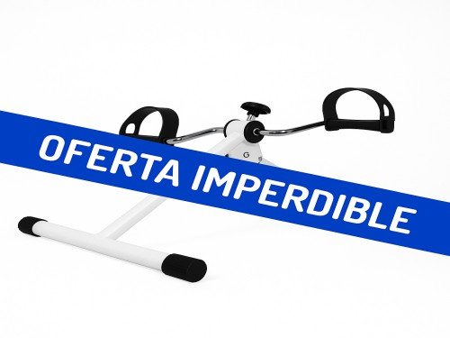 Pedalera Plegable con Resistencia Crosser PED100 Regulable Blanca