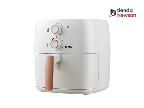 Freidora de Aire 6.5L 1300W Blanca Atma