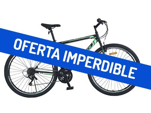 Bicicleta Mtb Overtech R29 Q3 L con Suspensión 21 Velocidades