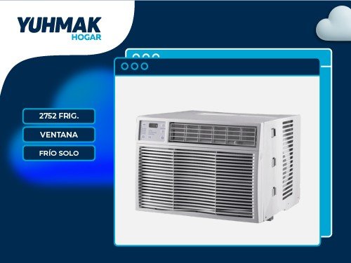 AIRE ACONDICIONADO GREE VENTANA 3200W 2752FR BLANCO - GJC12BLE3NRND2A