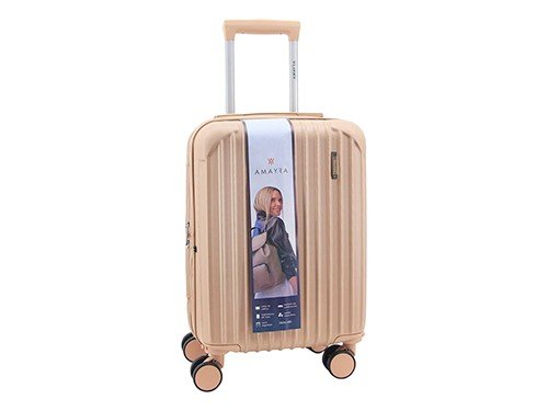Valija Carry On 20" Reforzada ABS Rose Amayra
