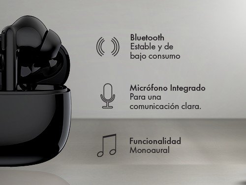 Auricular Bluetooth InPods S31 Negro - Groovy