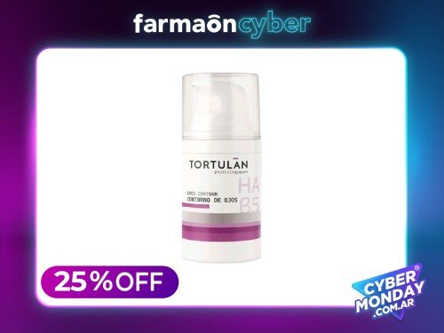 TORTULAN - Crema para contorno de ojos con ácido hialurónico 15 gr