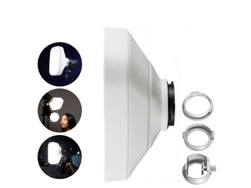 Difusor de silicona rectangular para flash de zapata Godox Cs1625