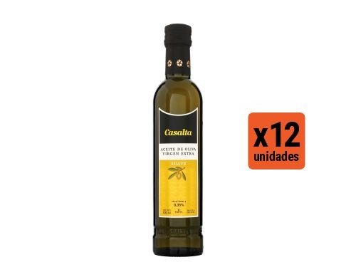 12 unidades - Aceite oliva suave Casalta x 400 ml