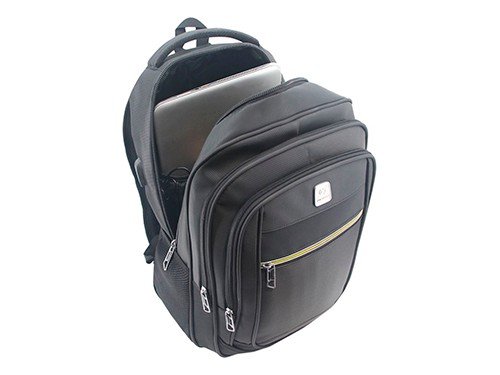 Mochila Porta Notebook  De Viaje Reforzada Con Usb Unicross