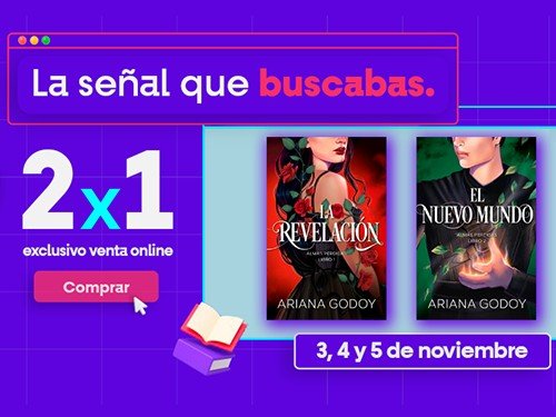 PACK 2x1 Ariana Godoy ALMAS PERDIDAS - LA REVELACION / EL NUEVO MUNDO