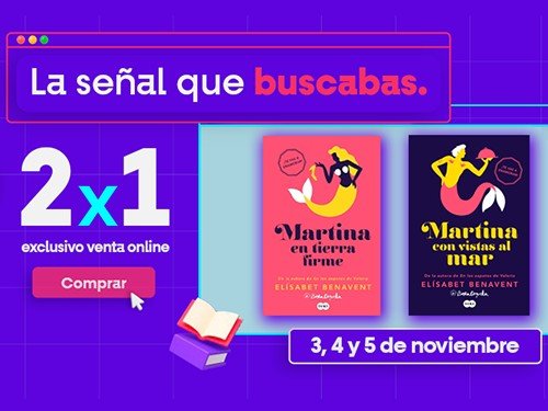 PACK 2x1 Elisabet Benavent MARTINA CON VISTAS AL MAR / EN TIERRA FIRME