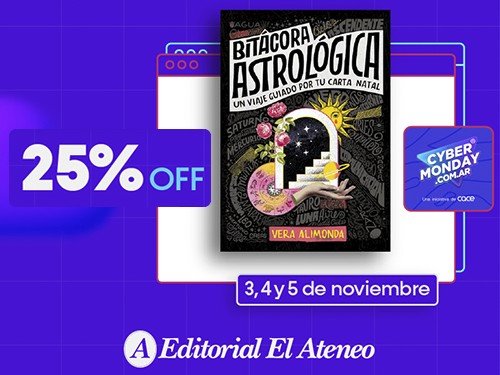 LIBRO 25%OFF BITACORA ASTROLOGICA - VERA ALIMONDA
