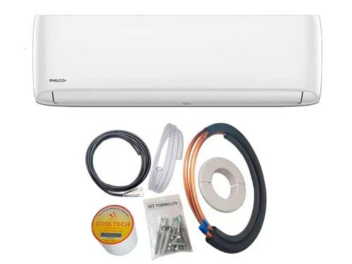 COMBO: Split Philco 3400W Frío/Calor + Kit de Instalación básico