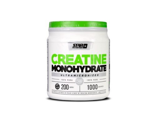 Creatina Monohidratada en Pote de 1 Kg Star Nutrition