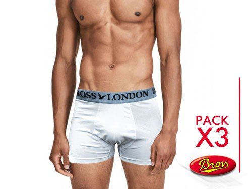 Pack X3 Bóxer Bross Liso