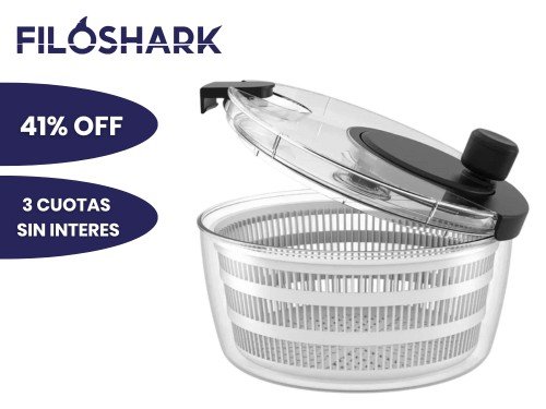 Centrifugador Secador Escurridor De Verduras Filoshark 4lts