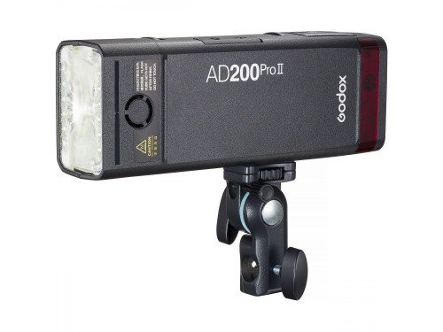 Flash portatil godox Ad200pro II 200w TTL bateria HSS lampara modelado