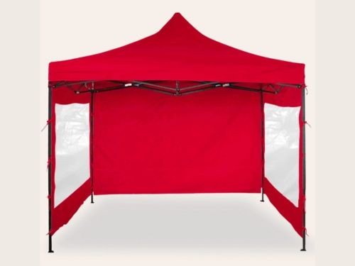 Gazebo Semi Cubierto Con Ventana 3x3x2,3m