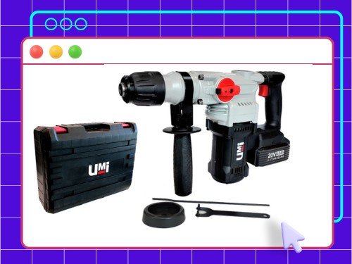 Rotomartillo A Bateria Con Maletin HU106KAR