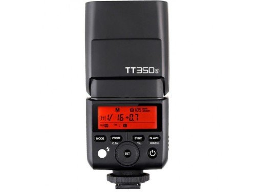 Flash de zapata godox TT350s Sony N°guia 36 2 pilas AA compacto