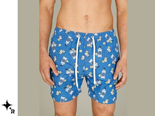 SHORT DE BAÑO COMFORT GIN TONIC REVER PASS