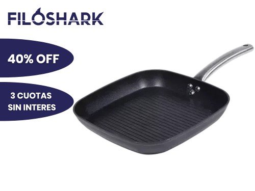 Bifera Linklife Aluminio Forjado 28cm Antiadherente Acero