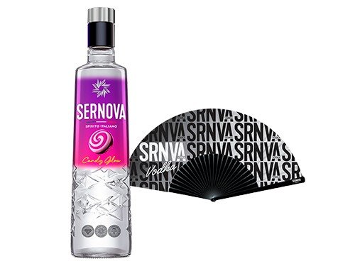 Vodka Sernova Combo Abanico Candy Glow