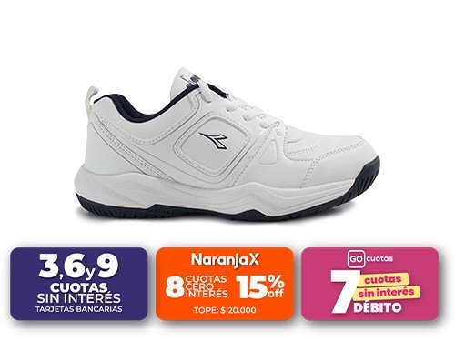 Zapatillas Colegial Diadora Felice Sintetico