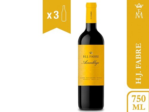 Combo Vinos Mix HJ Fabre x 3u