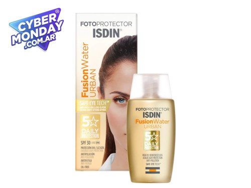 Protector Solar Fusion Water Urban ultraligera uso diario SPF 30 ISDIN